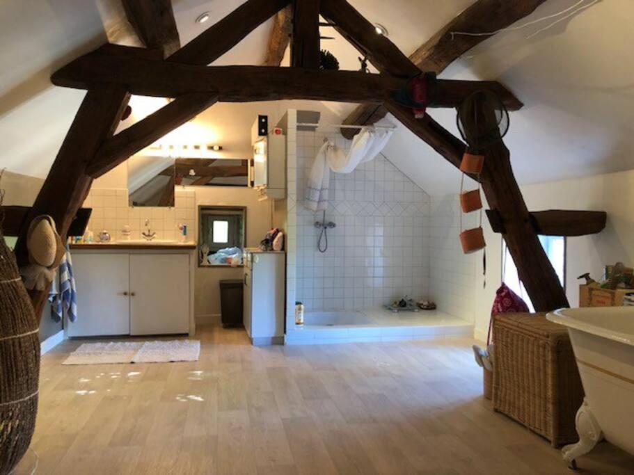 Вилла Magnifique Moulin Proche Chablis, Jacuzzi Et Riviere Annay-sur-Serein Экстерьер фото