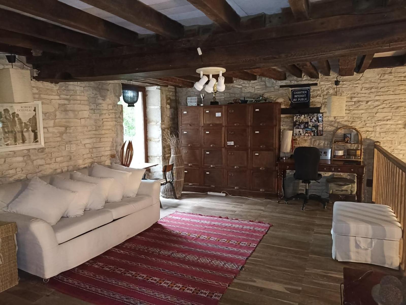 Вилла Magnifique Moulin Proche Chablis, Jacuzzi Et Riviere Annay-sur-Serein Экстерьер фото